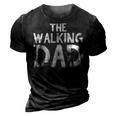 The Walking Dad Son Father Papa Daddy Stepdad Fatherhood Gift For Mens 3D Print Casual Tshirt Vintage Black