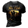 Theres This Girl Stole My Heart She Call Me Poppa Gift For Mens 3D Print Casual Tshirt Vintage Black