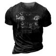 Vintage Cars Car Retro Automobiles Mechanic 3D Print Casual Tshirt Vintage Black