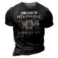 Witch - Im Going To Let Karma Fix It Because If I Fix It  3D Print Casual Tshirt Vintage Black