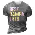 Best Bampa Ever For Men Grandad Fathers Day Bampa Gift For Mens 3D Print Casual Tshirt Grey