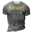 Birthday Boy Army Military Party Camouflage Lover Gift 3D Print Casual Tshirt Grey