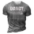 Daddy Husband Engineer Hero Fathers Day 3D Print Casual Tshirt Grey