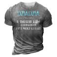 Dziadzia Definition Funny Grandpa Fathers Day Gift For Mens 3D Print Casual Tshirt Grey