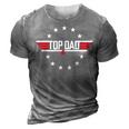 Gift From Kids Top Dad Fathers Day Gift For Mens 3D Print Casual Tshirt Grey