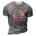 Honor The Fallen Thank The Living Us Flag Military Patriotic 3D Print Casual Tshirt Grey