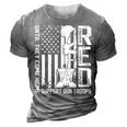Red Remember Everyone Deployed Friday Us Military Veterans 3D Print Casual Tshirt Grey