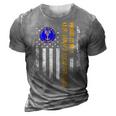 Vintage American Flag Proud To Be Us Navy Boyfriend Military 3D Print Casual Tshirt Grey