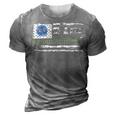 Vintage Usa American Flag Proud To Be An Army Uncle Military 3D Print Casual Tshirt Grey