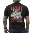 Family Cruise  2023 Vacation Funny Party Trip Ship Gift  Men's Crewneck Short Sleeve Back Print T-shirt