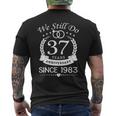 We Still Do 37 Years Since 1983 - 37Th Wedding Anniversary Men's T-shirt Back Print