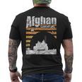 Afghan Summers Afghanistan Veteran Army Military Vintage Mens Back Print T-shirt