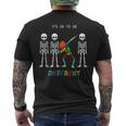 April Is Autism Awareness Month Funny Autism Awareness Men's Crewneck Short Sleeve Back Print T-shirt