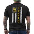 Army Jrotc American Flag Junior Rotc Leadership Excellence Men's T-shirt Back Print