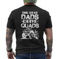 Atv Dad The Best Dads Drive Quads Fathers Day Men's Back Print T-shirt