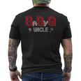 Baby Bbq Shower Uncle Baby Shower Theme Matching Family Mens Back Print T-shirt
