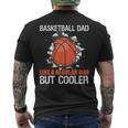 Bball Player Basketball Dad Men's Back Print T-shirt