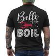 Belle Of The Boil Crawfish Cajun Crayfish Party Season Men's Back Print T-shirt
