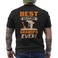 Best Beeping Grandpa Ever Metal Detecting Funny Gift Gift For Mens Mens Back Print T-shirt