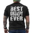Best Grumpy Ever Papa Dad Fathers Day Men's Back Print T-shirt