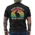 Best Rabbit Dad Ever For Men Fathers Day Mens Back Print T-shirt
