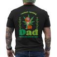 Cbd The Man The Myth The Legend Stoner Dad Marijuana Mens Back Print T-shirt
