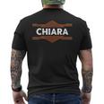 Clothing With Your Name For People Called Chiara Mens Back Print T-shirt