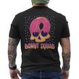Donut Squad Skull Drawing Baker Men's Back Print T-shirt