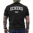 Eckerd Dad Athletic Arch College University Alumni Men's T-shirt Back Print
