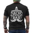 Father For Men Nacho Average Dad Men's T-shirt Back Print