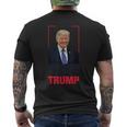 Free Trump - Conservative President Donald Prison Jail Trump Men's Back Print T-shirt