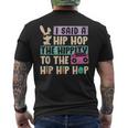 Happy Easter I Said A Hip Hop The Hippity To The Hip Hip Hop Men's Back Print T-shirt