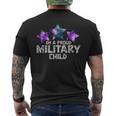 Im A Military Kid Month Of The Military Child Army Soldier Mens Back Print T-shirt