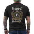 Its A Bienkowski Thing You Wouldnt Understand Shirt Bienkowski Family Crest Coat Of Arm Mens Back Print T-shirt