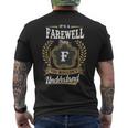 Its A Farewell Thing You Wouldnt Understand Shirt Farewell Family Crest Coat Of Arm Mens Back Print T-shirt