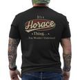 Its A Horace Thing You Wouldnt Understand Shirt Personalized Name Gifts With Name Printed Horace Mens Back Print T-shirt