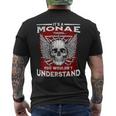 Its A Monae Thing You Wouldnt Understand Monae Last Name Mens Back Print T-shirt