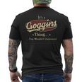 Its A Goggins Thing You Wouldnt Understand Personalized Name With Name Printed Goggins Men's T-shirt Back Print