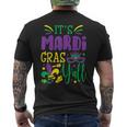 Its Mardi Gras Yall Mardi Gras Party Mask Costume V3 Men's T-shirt Back Print