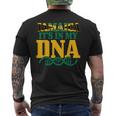 Jamaica Its In My Dna Jamaican Flag Pride Men's Back Print T-shirt
