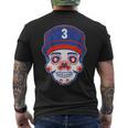 Jeremy Peña Sugar Skull Men's Crewneck Short Sleeve Back Print T-shirt