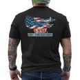 Graphic Jet American Flag Usaf Thunderbird Men's T-shirt Back Print