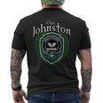 Johnston Clan Crest | Scottish Clan Johnston Family Badge Mens Back Print T-shirt