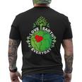 Love Earth Everyday Protect Our Planet Environment Earth Men's Back Print T-shirt