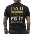 Mens Mr Fix It Dad Handy Man Dad Fathers Day Men's T-shirt Back Print