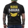 Nana Banana Grandma Grandmother Granny Grandparents Day Mens Back Print T-shirt