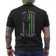 The Pipes Are Calling Saint Patricks Day Bagpipe Men's Back Print T-shirt
