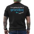 Pregnancy Announcement Grandpa Again Men's Back Print T-shirt
