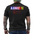 Shake And Bake Funny Family Matching Lover Dad Daughter Son Mens Back Print T-shirt