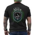 Shaw Clan Crest | Scottish Clan Shaw Family Crest Badge Mens Back Print T-shirt